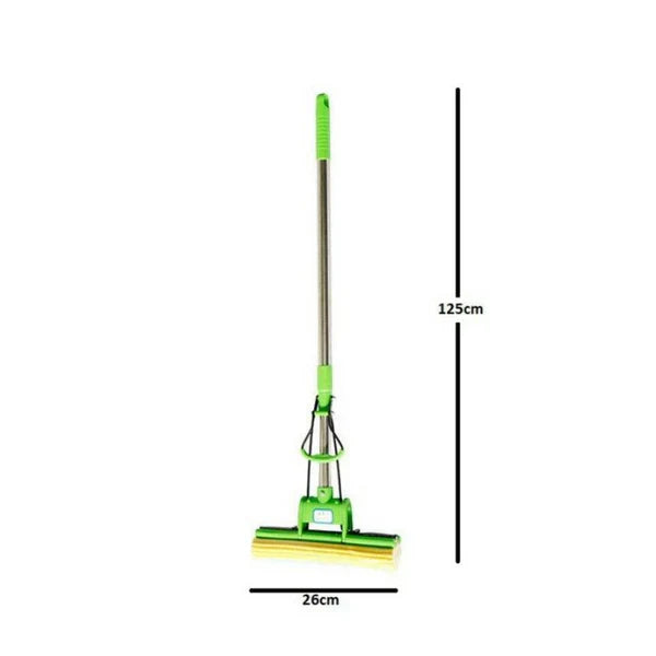 Squeeze mop floor cleaner